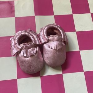 Freshly Picked Metallic Moccasins